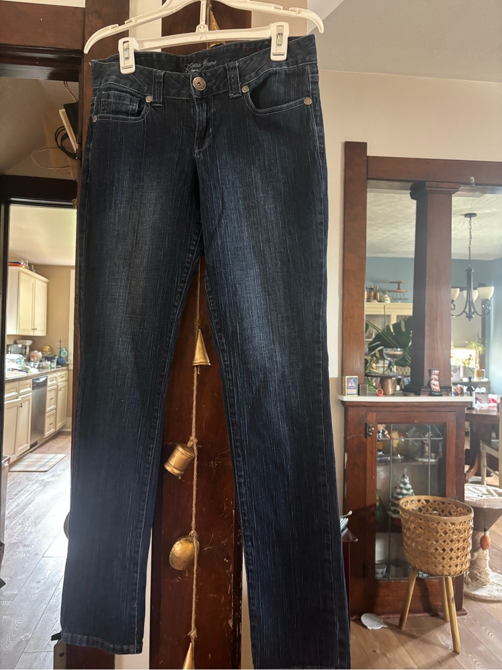 Guess Women's Dark Wash Skinny Jeans - Indigo